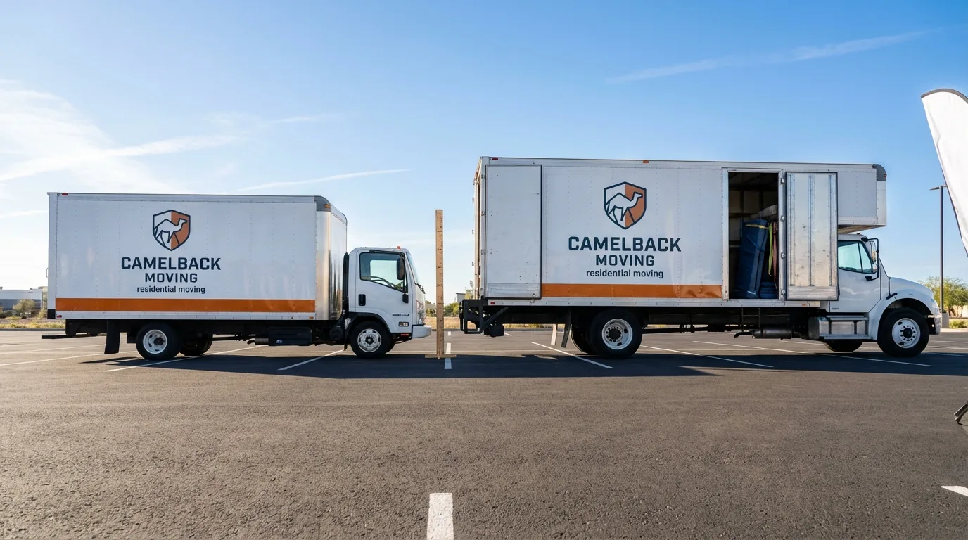 Moving truck size capacity guide in North Fort Myers